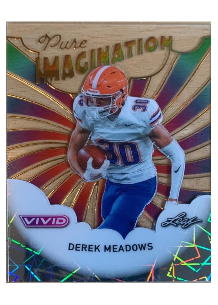 2025 Leaf Vivid Pure Imagination Derek Meadows #PB-9 card