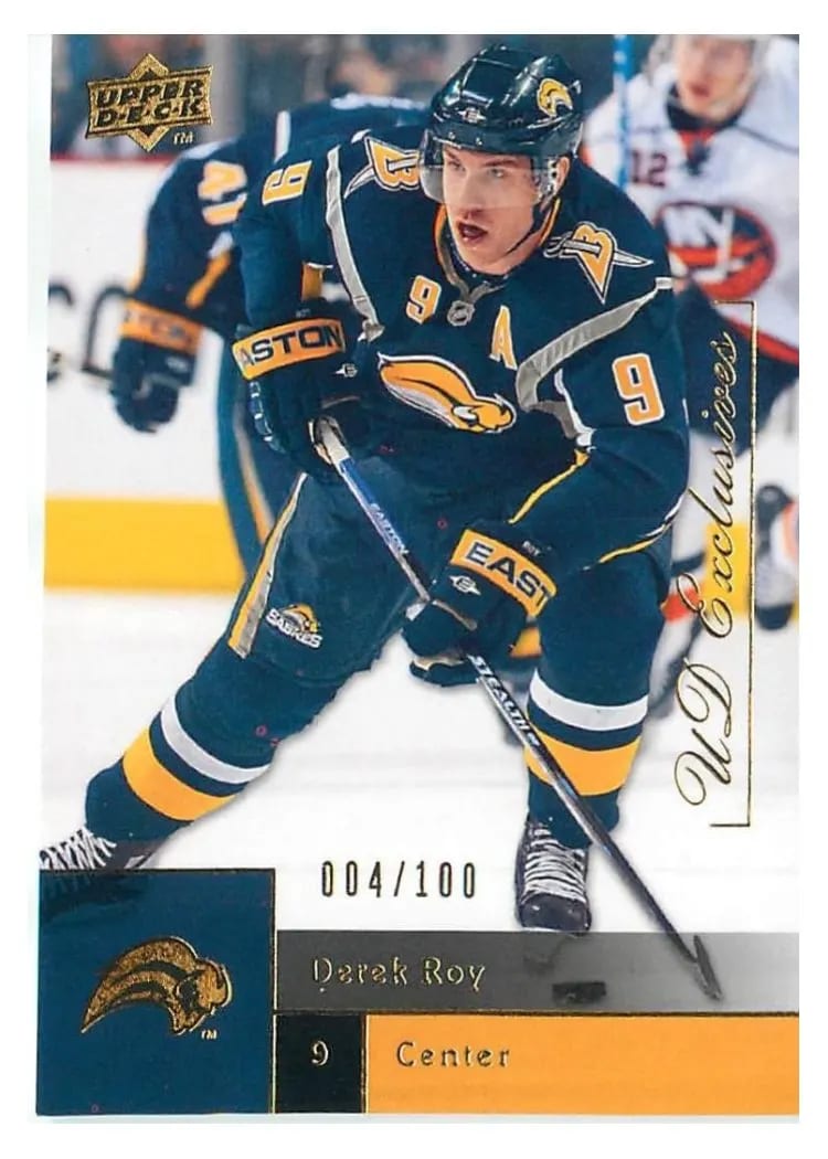 2009 Upper Deck Derek Roy #11 card