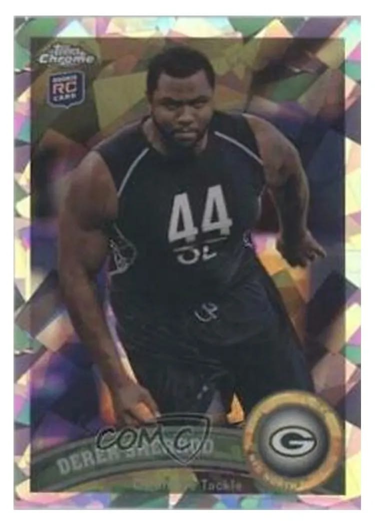 2011 Topps Chrome Derek Sherrod #48 card