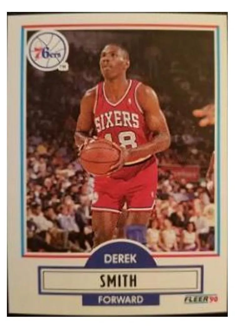 1990 Fleer Derek Smith #145 card