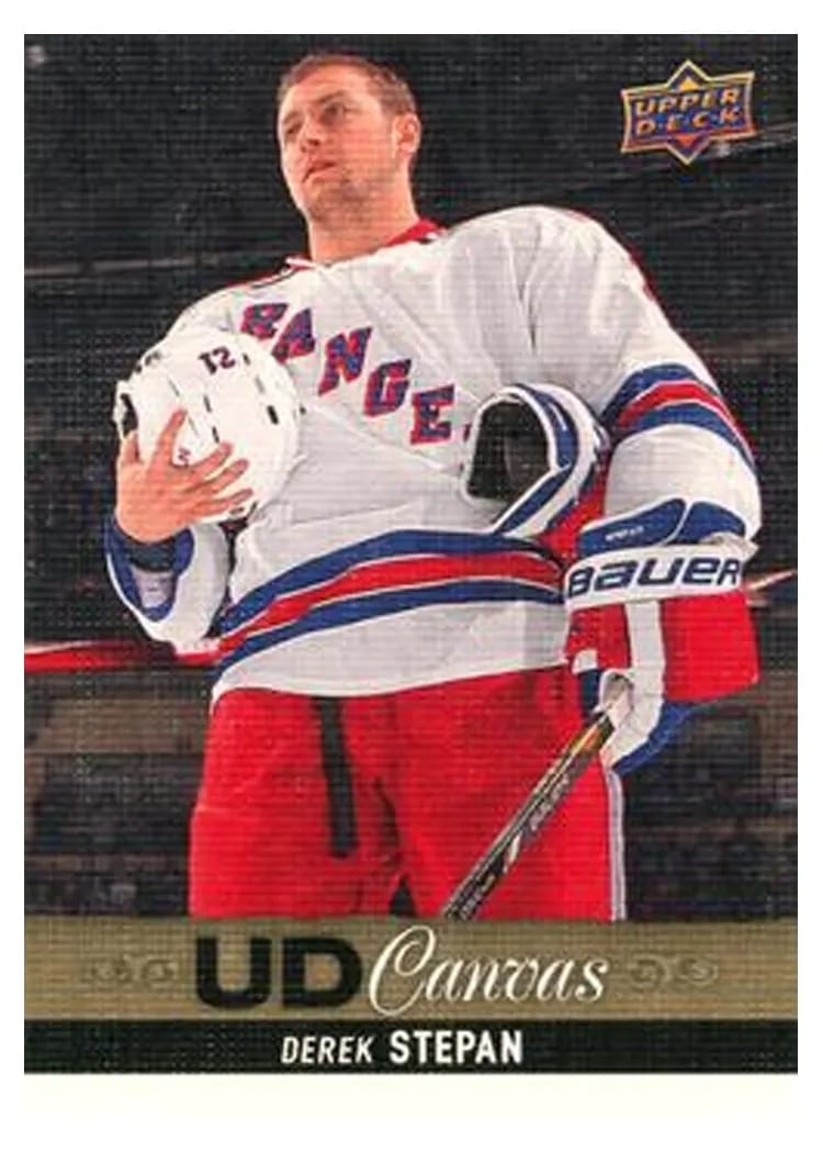 2013 Upper Deck Canvas Derek Stepan #C12 card
