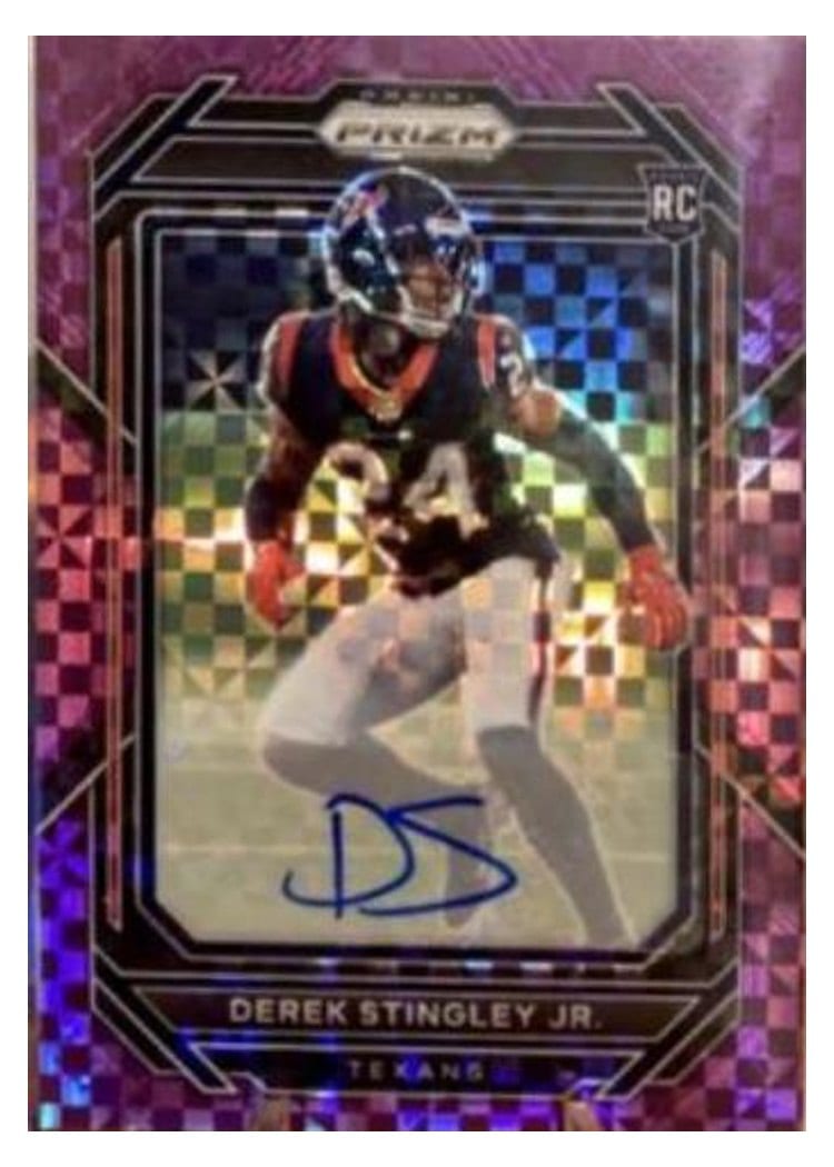 2022 Panini Prizm Base Set Derek Stingley Jr. #369 card