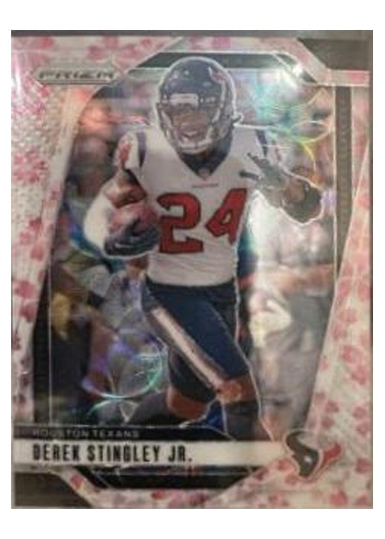 2024 Panini Prizm Base Set Derek Stingley Jr. Choice Cherry Blossom #119 card