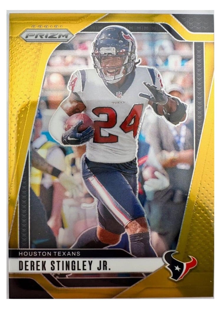 2024 Panini Prizm Base Set Derek Stingley Jr. Gold #119 card