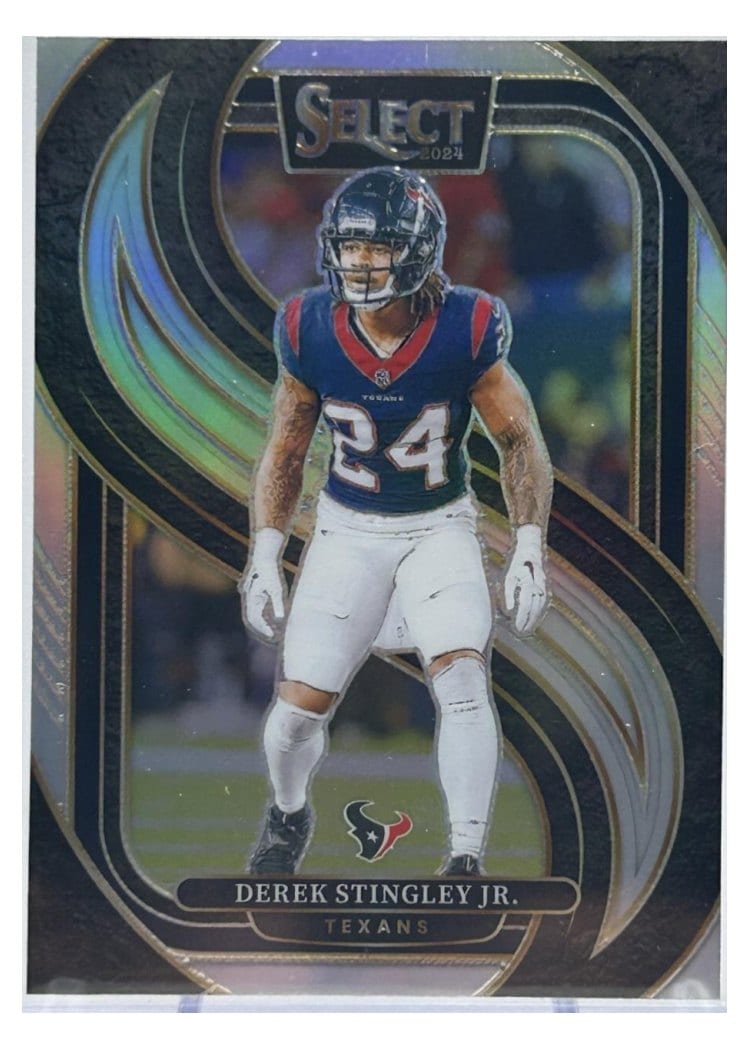 2024 Panini Select Base Set Derek Stingley Jr. Silver Prizm #149 card