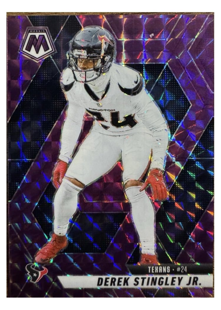 2025 Panini Mosaic Base Set Derek Stingley Jr. #199 card