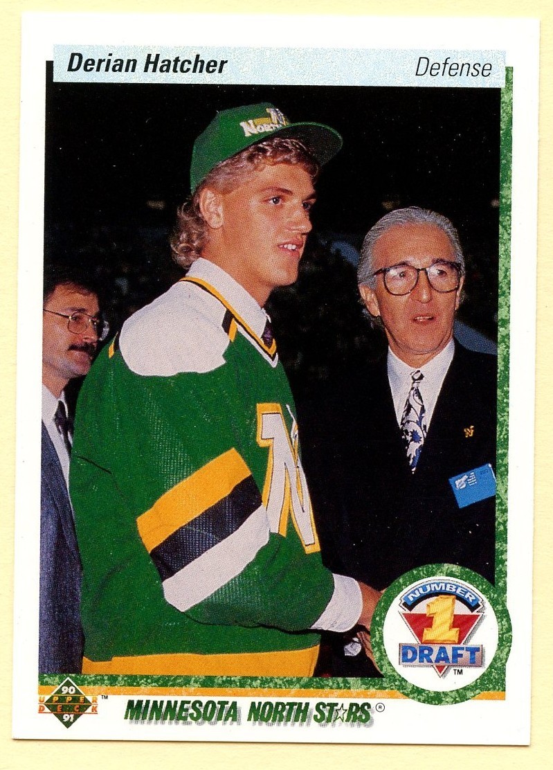 1990 Upper Deck Derian Hatcher #359 card