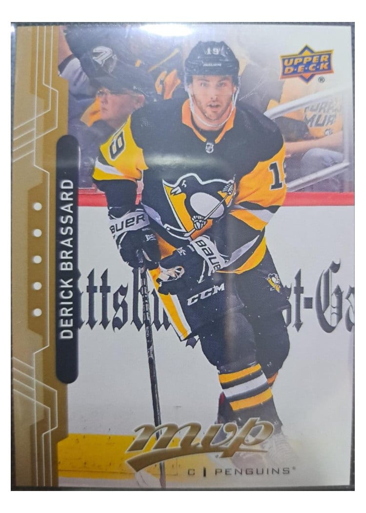 2018 Upper Deck MVP Derick Brassard #86 card