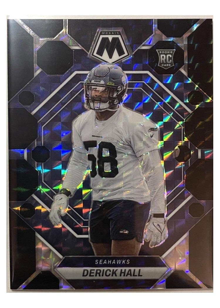 2023 Panini Mosaic Base Set Derick Hall #310 card