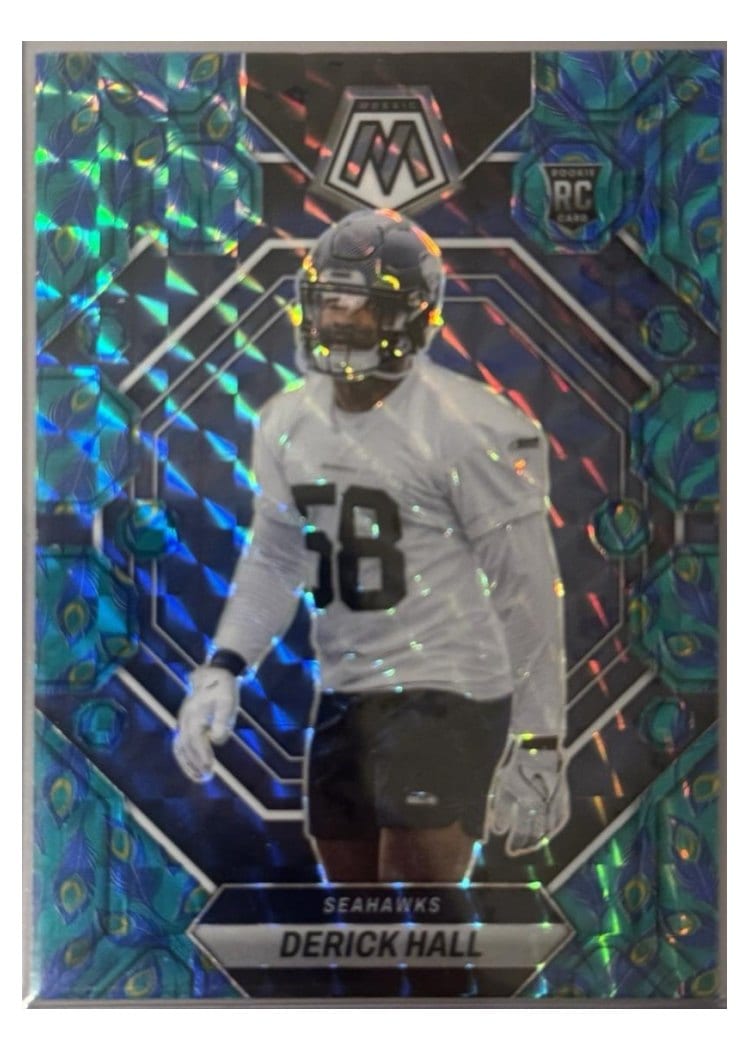 2023 Panini Mosaic Base Set Derick Hall #310 card