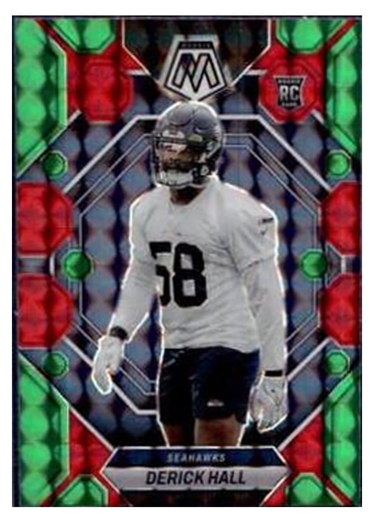 2023 Panini Mosaic Base Set Derick Hall #310 card