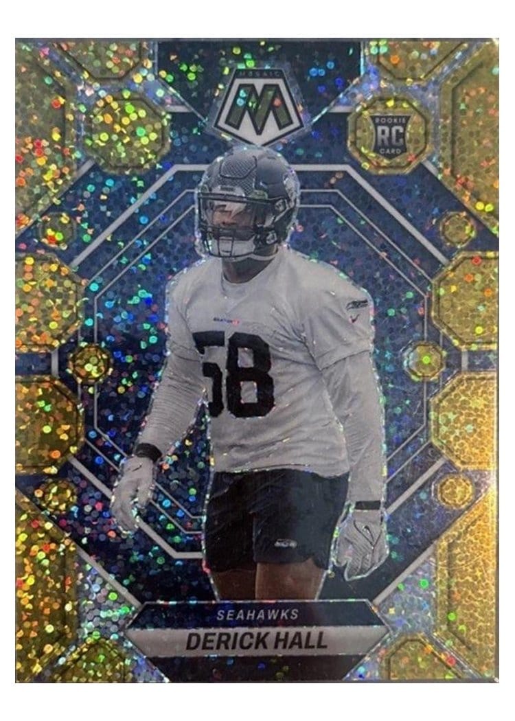 2023 Panini Mosaic Base Set Derick Hall #310 card