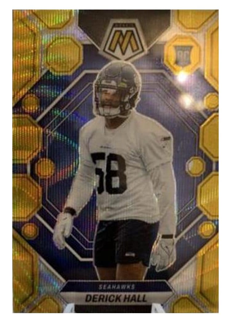 2023 Panini Mosaic Base Set Derick Hall #310 card