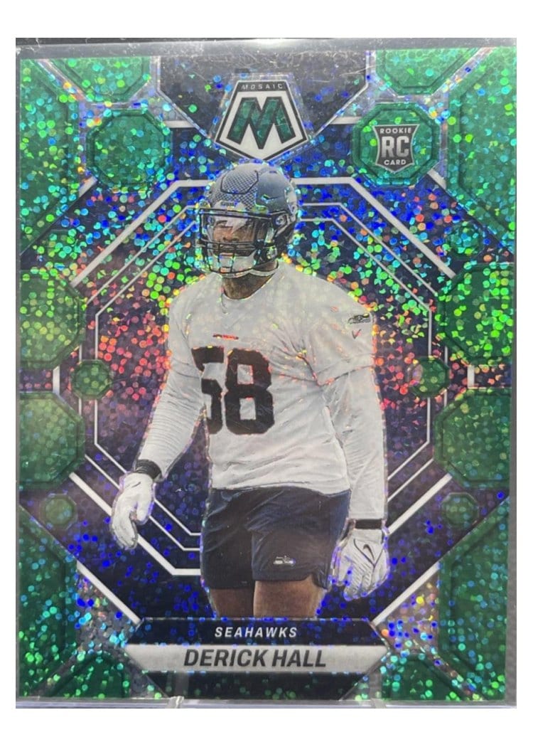 2023 Panini Mosaic Base Set Derick Hall #310 card
