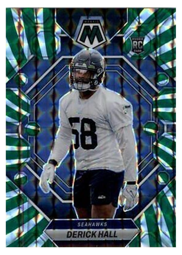 2023 Panini Mosaic Base Set Derick Hall #310 card