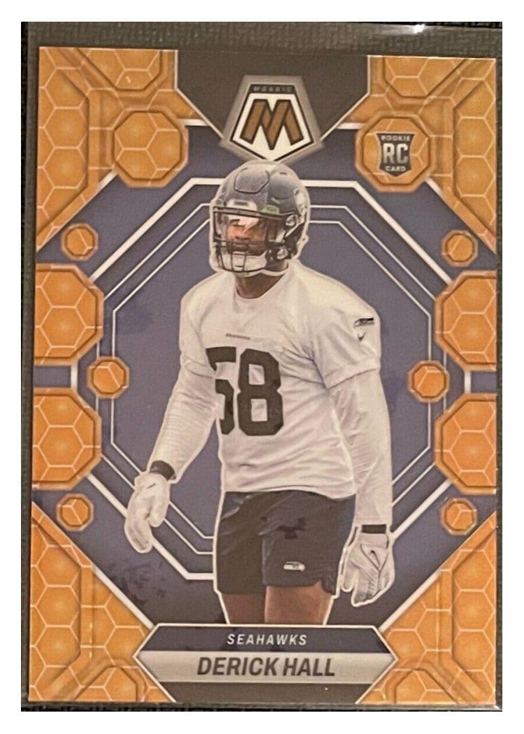 2023 Panini Mosaic Base Set Derick Hall #310 card