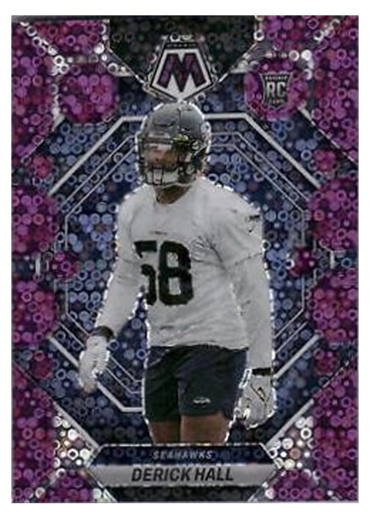 2023 Panini Mosaic Base Set Derick Hall #310 card