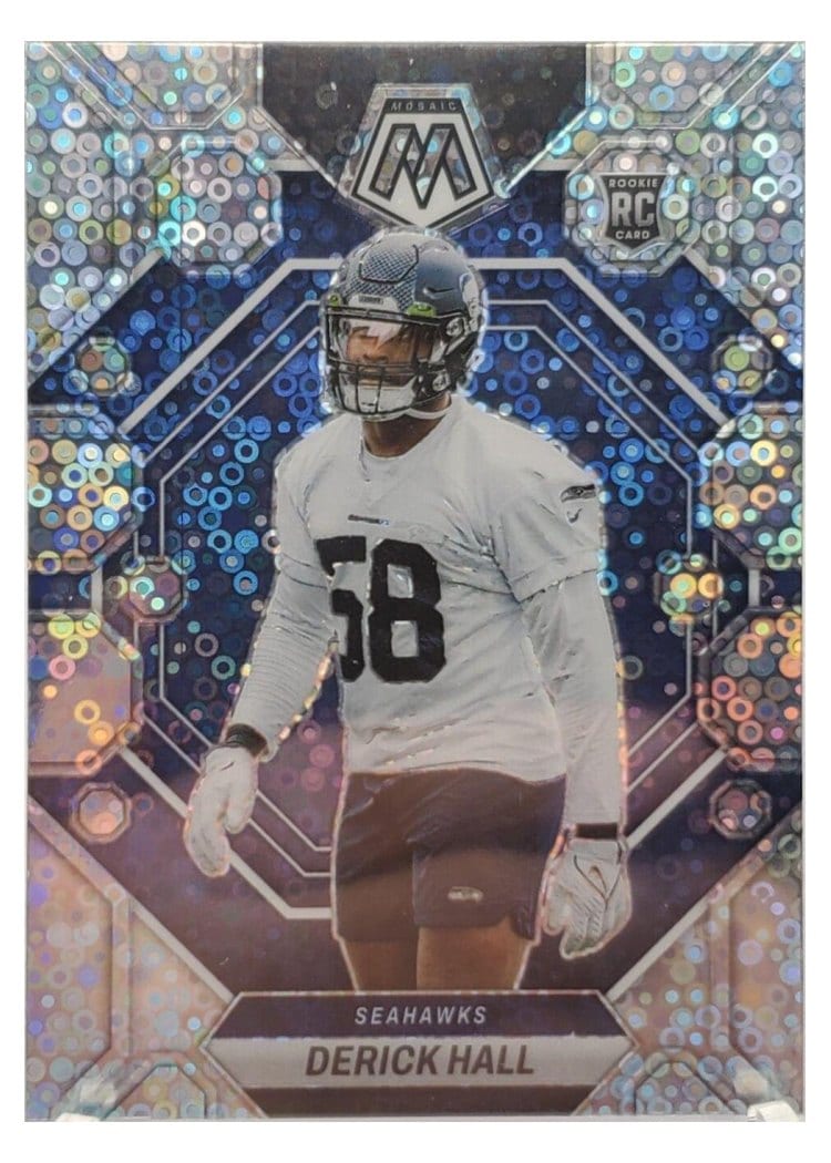 2023 Panini Mosaic Base Set Derick Hall #310 card