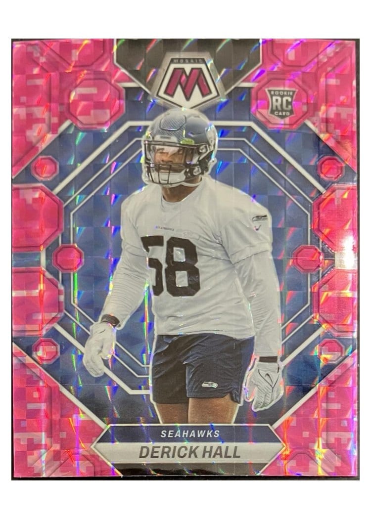 2023 Panini Mosaic Base Set Derick Hall #310 card