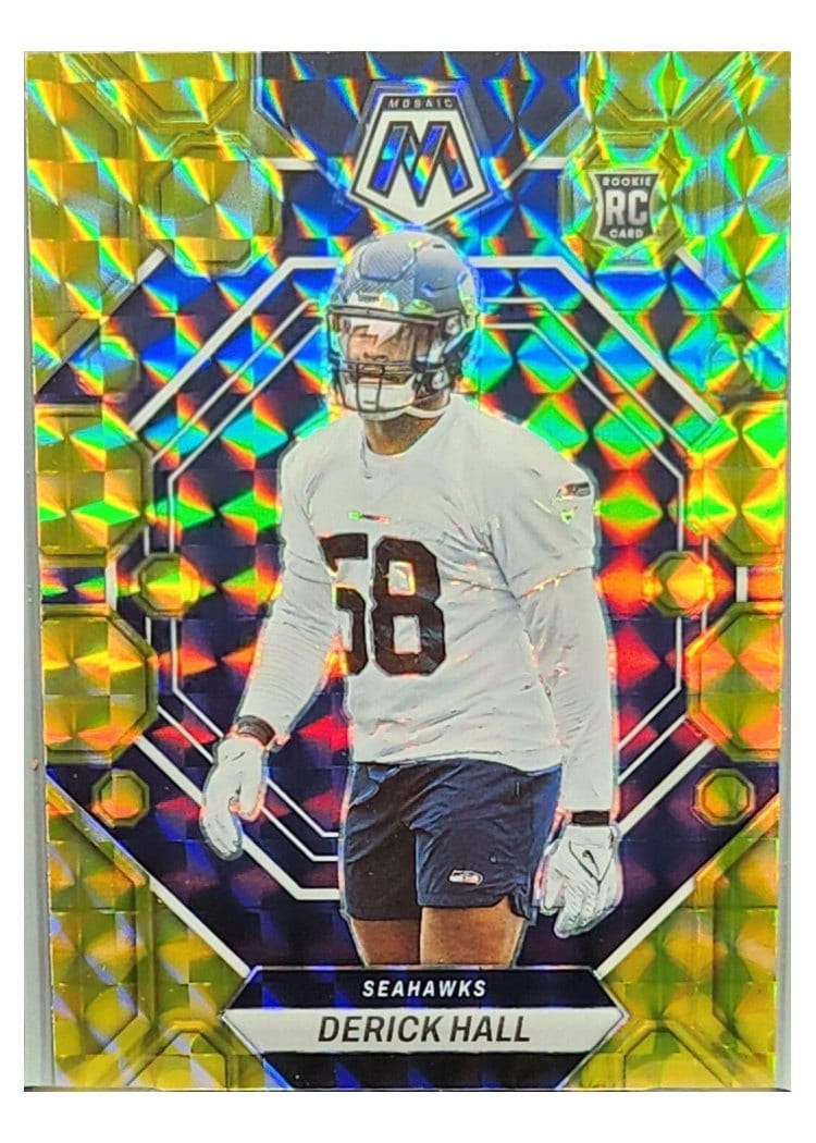 2023 Panini Mosaic Base Set Derick Hall #310 card