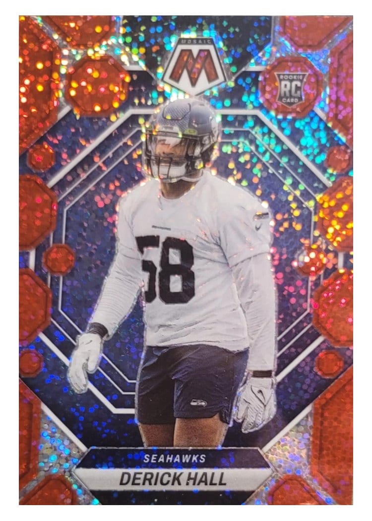 2023 Panini Mosaic Base Set Derick Hall #310 card