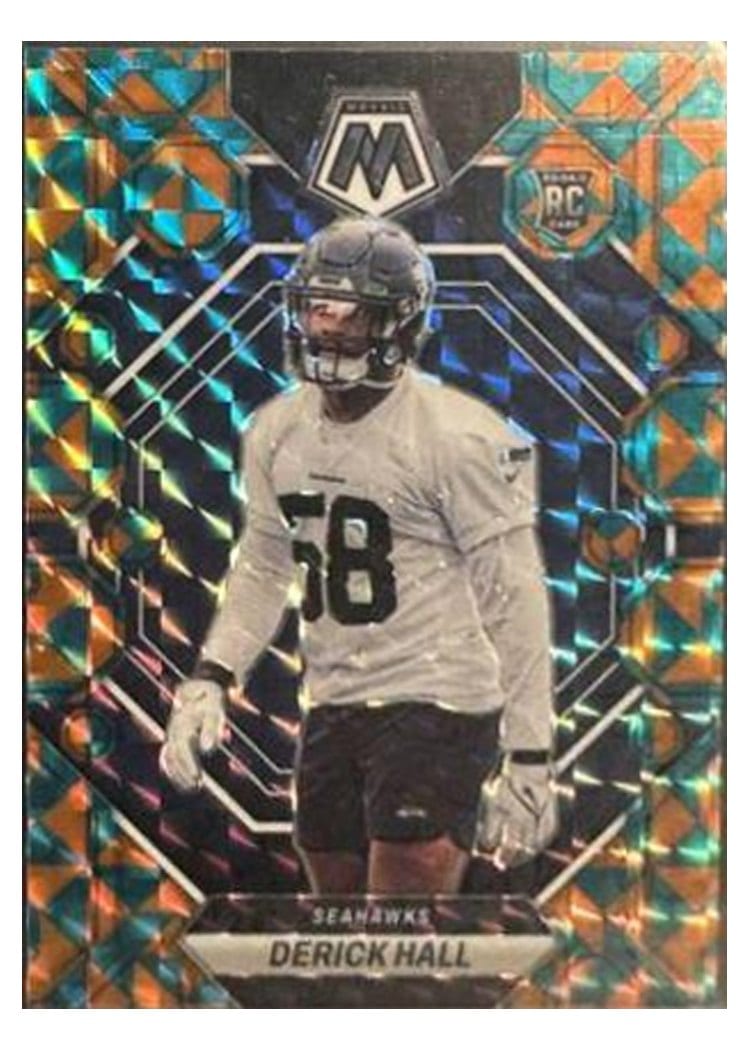 2023 Panini Mosaic Base Set Derick Hall #310 card