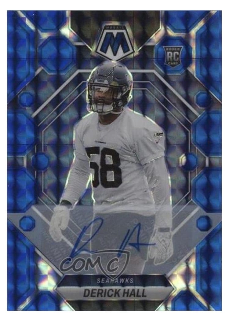2023 Panini Mosaic Base Set Derick Hall #310 card