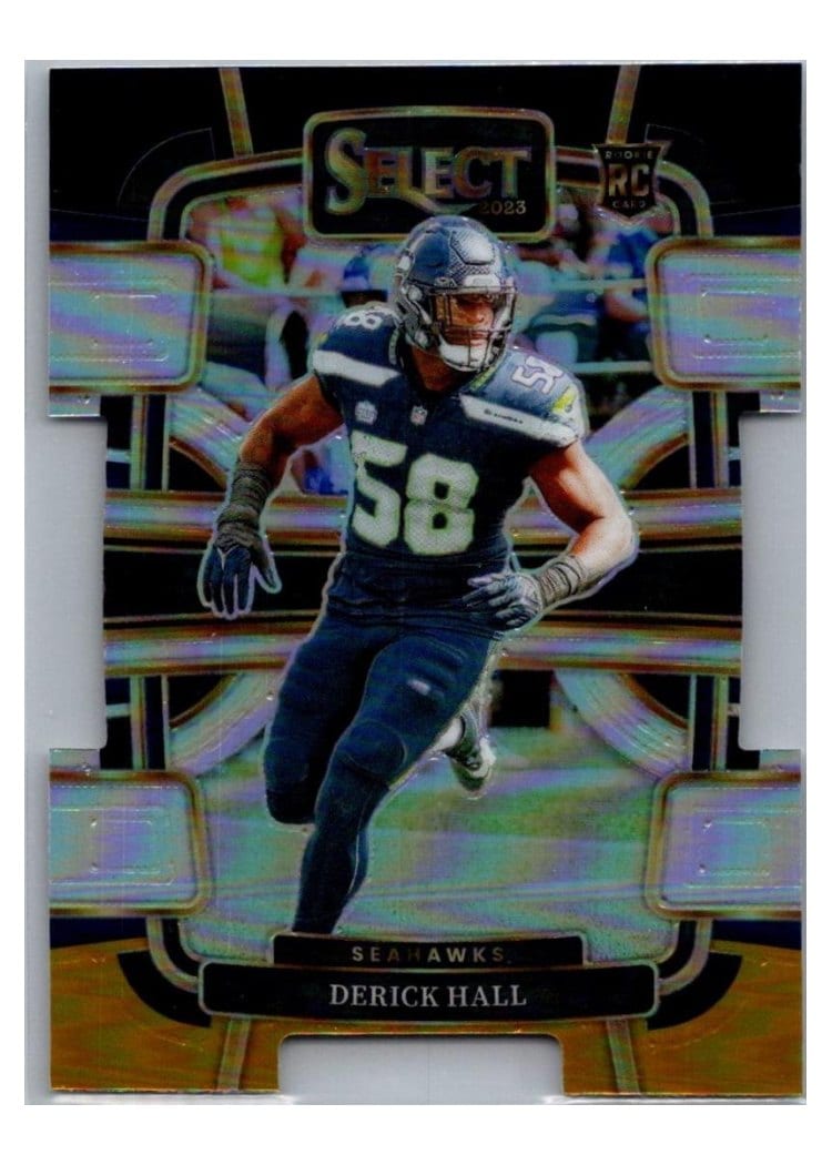 2023 Panini Select Base Set Derick Hall #85 card