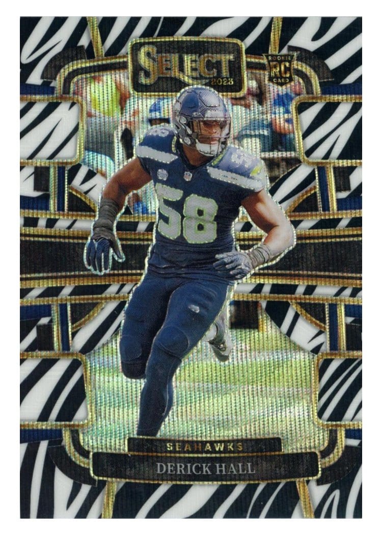 2023 Panini Select Base Set Derick Hall #85 card