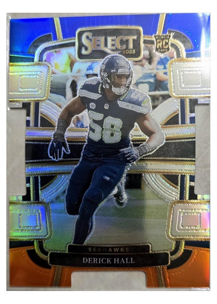 2023 Panini Select Base Set Derick Hall #85 card