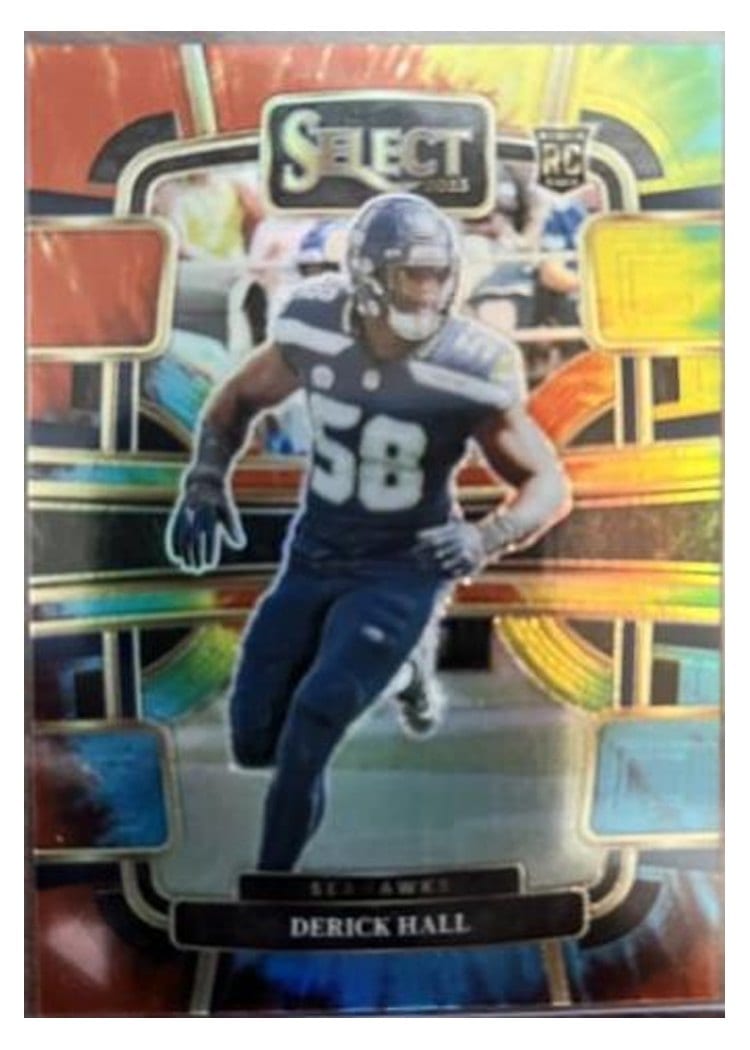 2023 Panini Select Base Set Derick Hall #85 card