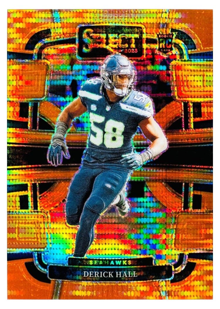 2023 Panini Select Base Set Derick Hall #85 card