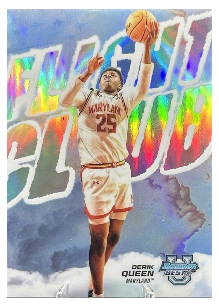 2024-25 Bowman's Best University Flight Club Derik Queen #FC-8