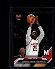 2024-25 Bowman U Now Base Set Derik Queen #2 card