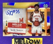 2024-25 Bowman University Chrome Campus Dorm Signatures Derik Queen #CDS-DQ