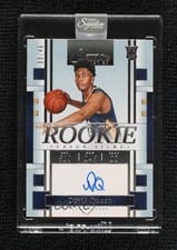 2025-26 Panini Signature Series Rookie Season Ticket Derik Queen #8 card