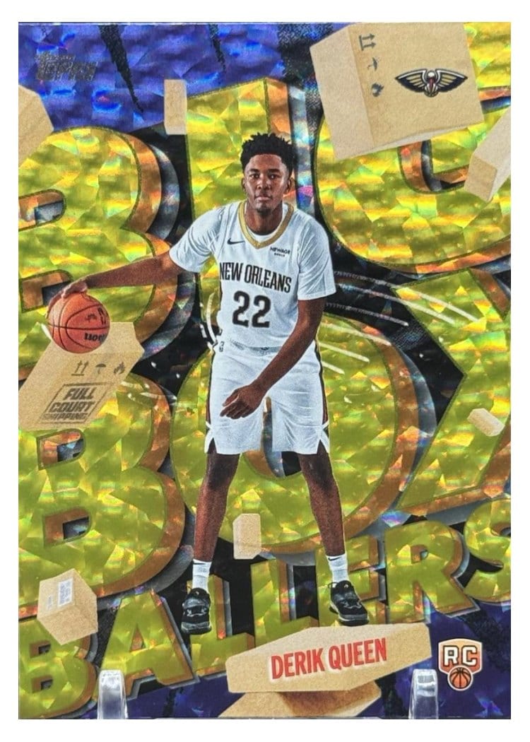2025-26 Topps Big Box Ballers Derik Queen #BB-13 card