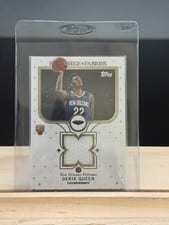 2025-26 Topps Franchise Fabrics Derik Queen #FF-DQ card