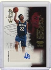 2025-26 Topps Signature Class Rookie Class Autographs Derik Queen #RCA-DQ card