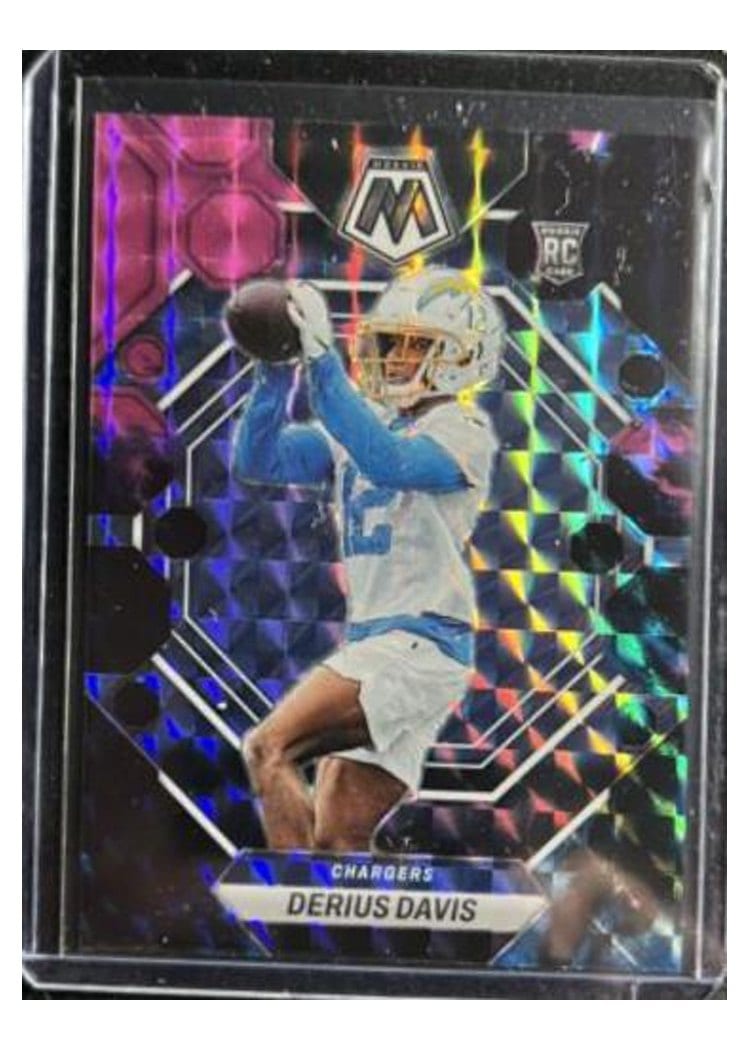 2023 Panini Mosaic Base Set Derius Davis #311 card