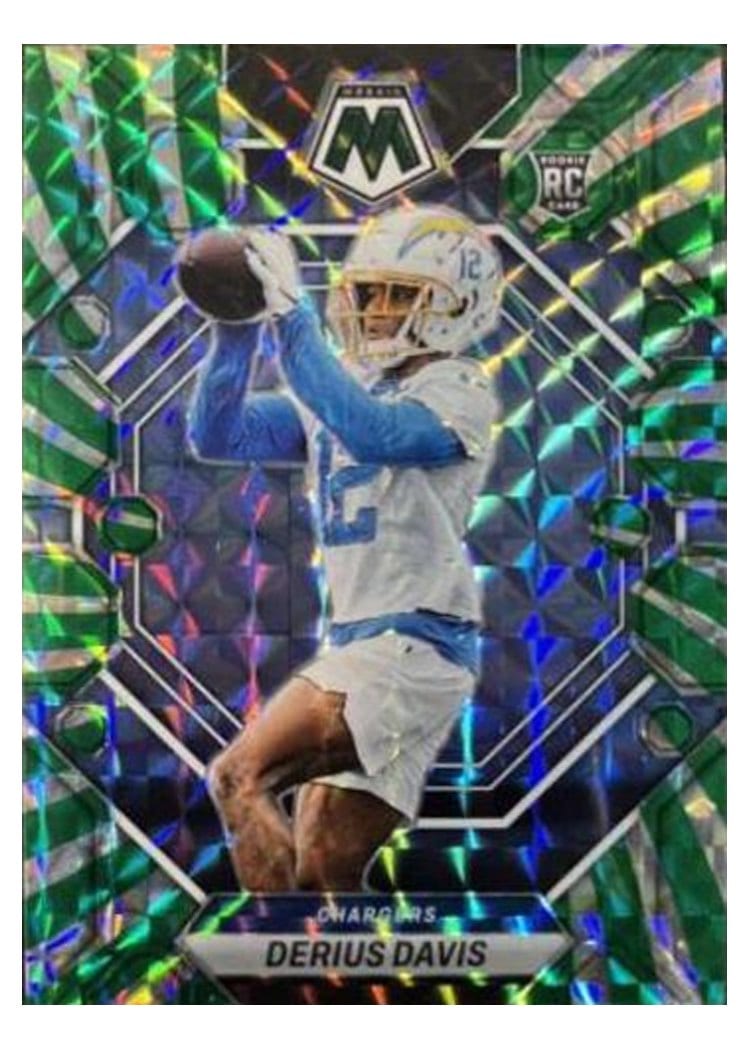 2023 Panini Mosaic Base Set Derius Davis #311 card
