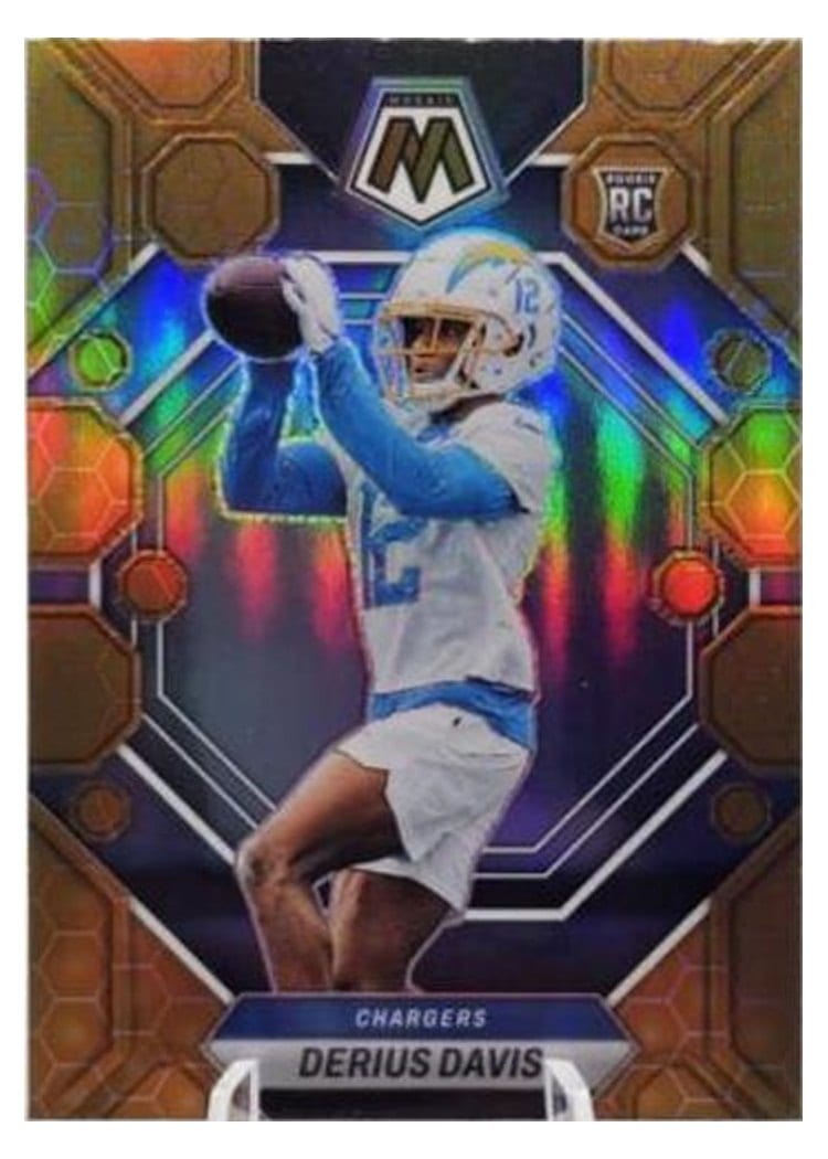 2023 Panini Mosaic Base Set Derius Davis #311 card