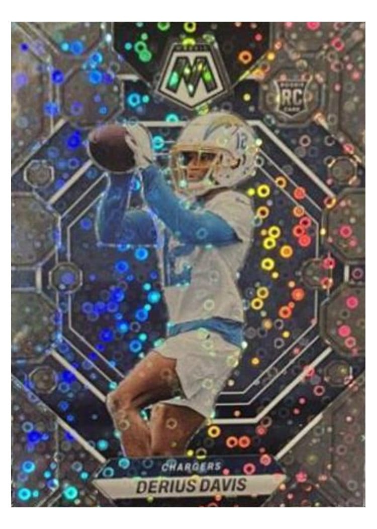 2023 Panini Mosaic Base Set Derius Davis #311 card