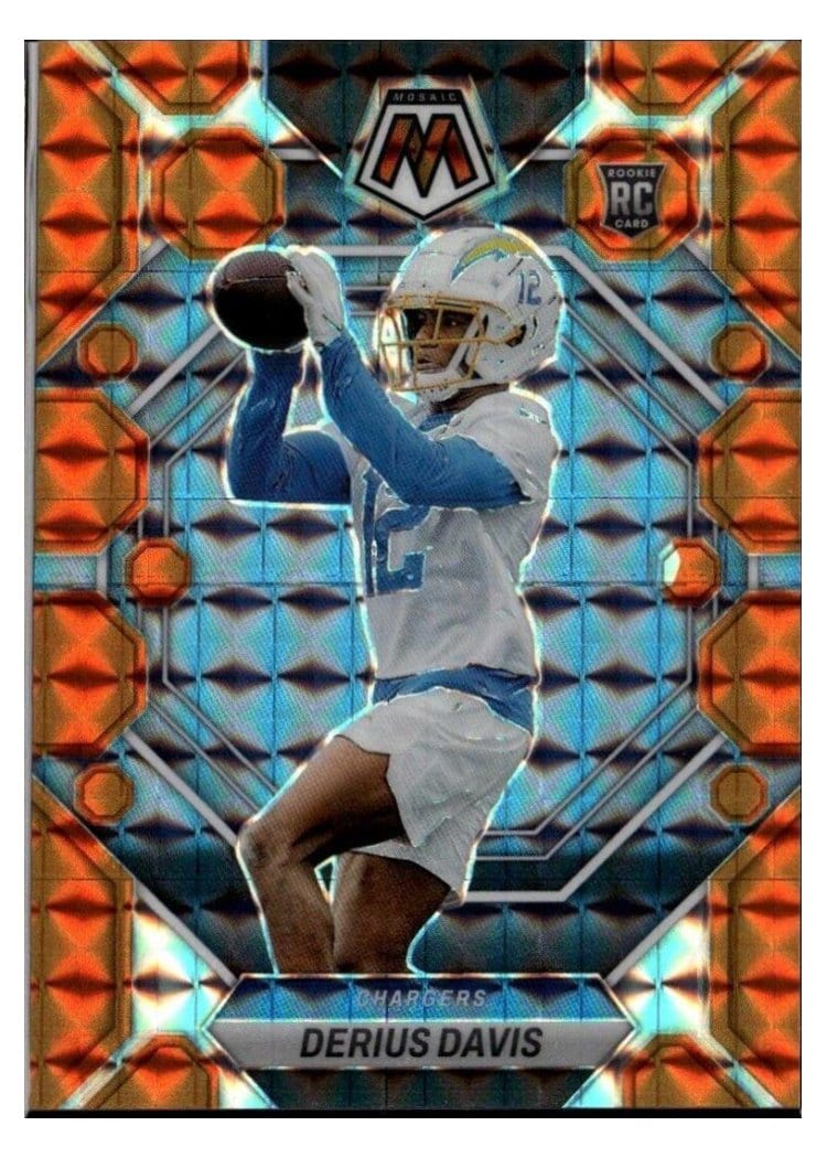 2023 Panini Mosaic Base Set Derius Davis #311 card