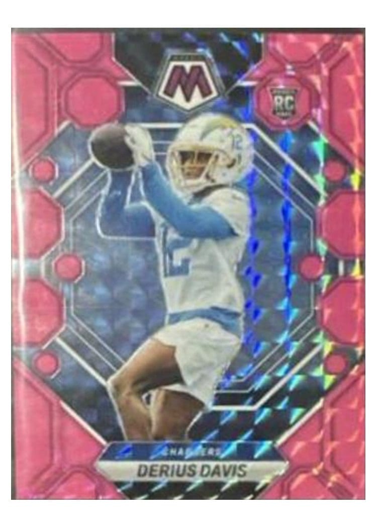 2023 Panini Mosaic Base Set Derius Davis #311 card