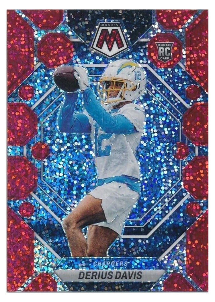 2023 Panini Mosaic Base Set Derius Davis #311 card