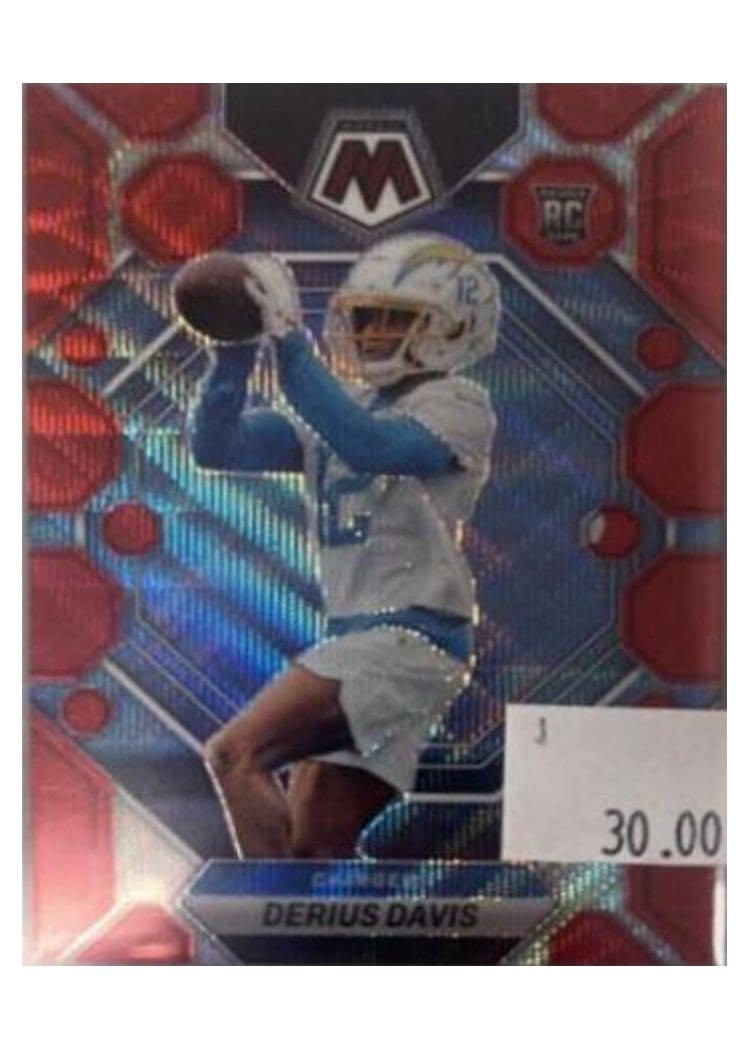 2023 Panini Mosaic Base Set Derius Davis #311 card