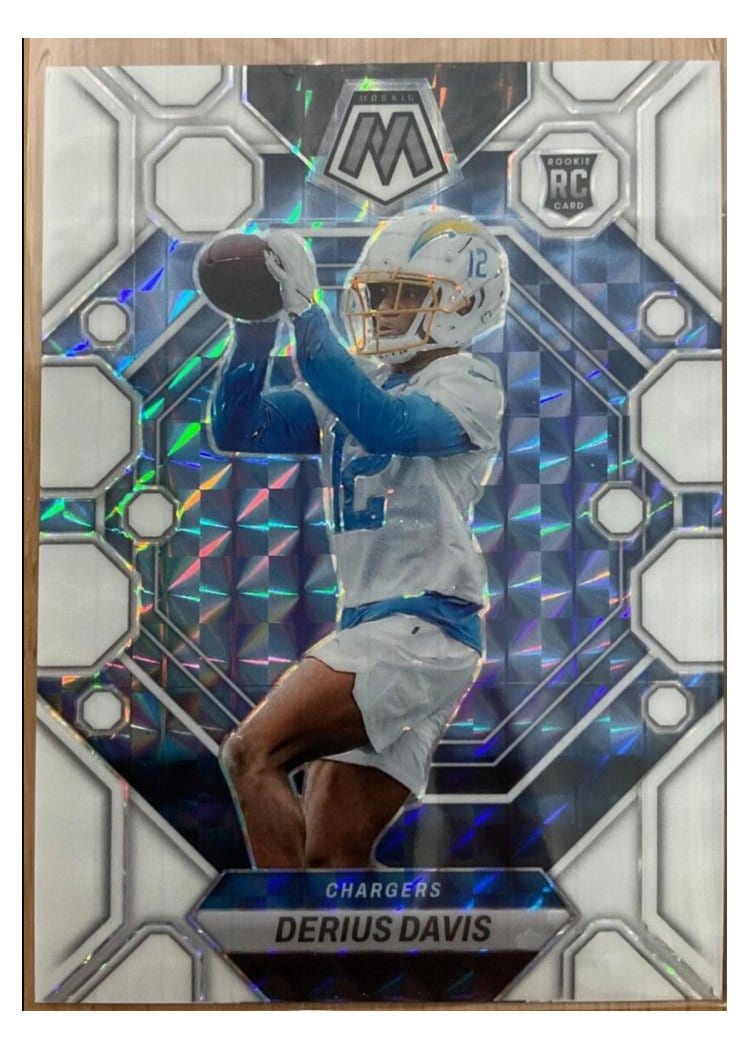 2023 Panini Mosaic Base Set Derius Davis #311 card