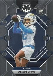 2023 Panini Mosaic Base Set Derius Davis #311 card