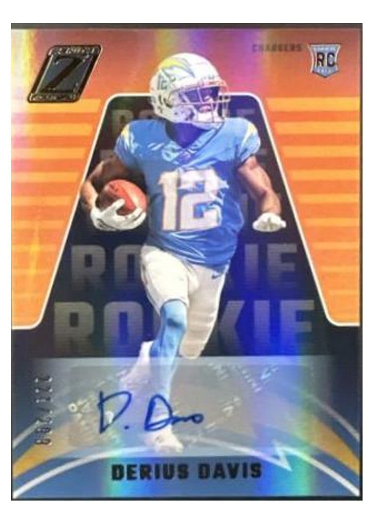 2023 Panini Zenith Rookies Autographs Derius Davis #131 card